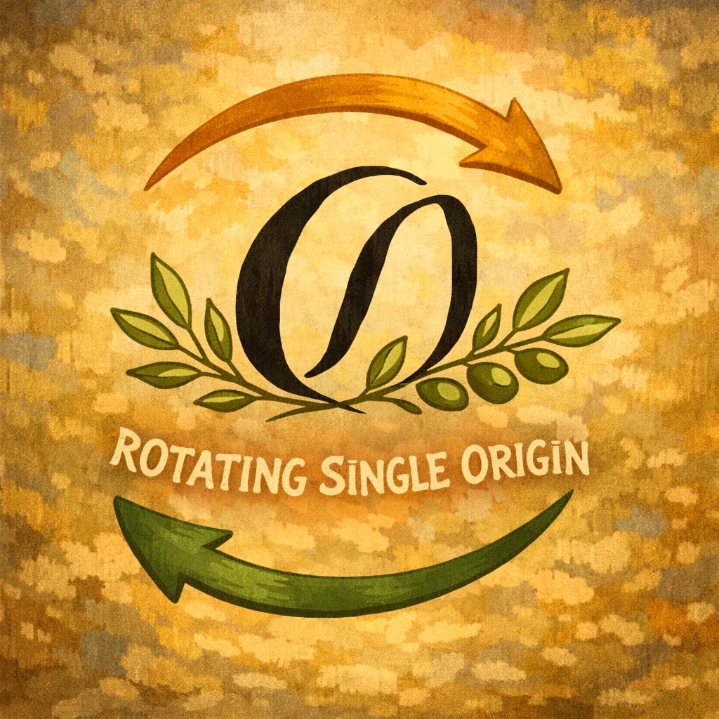 Rotating Single Origin logo