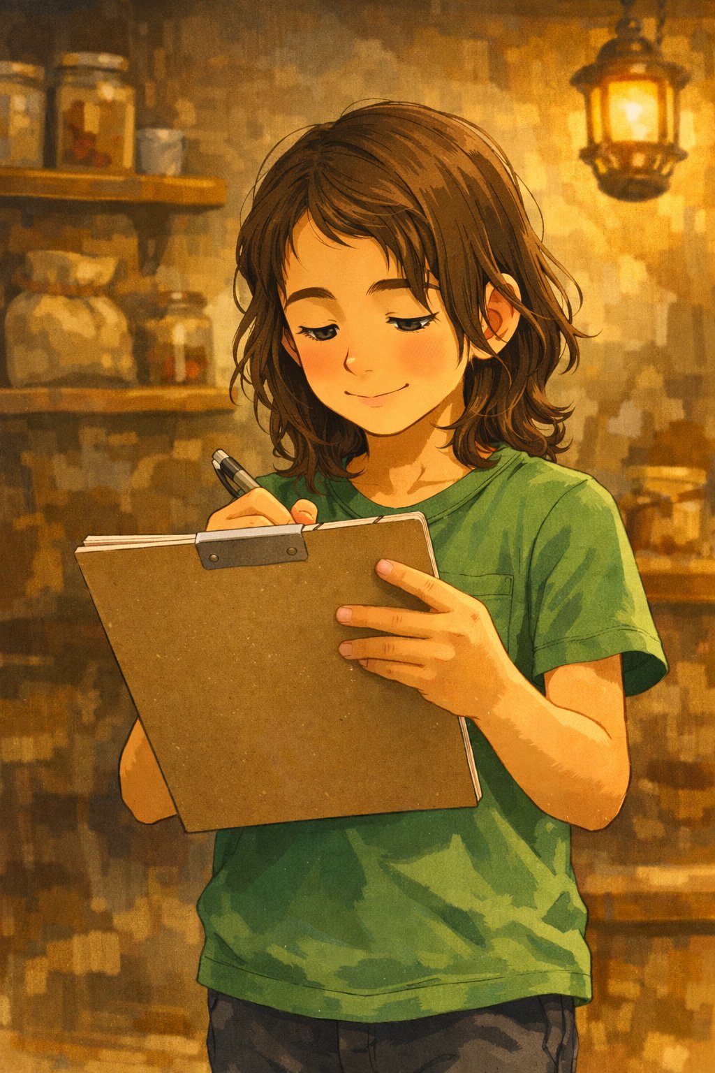 William taking notes on a roast